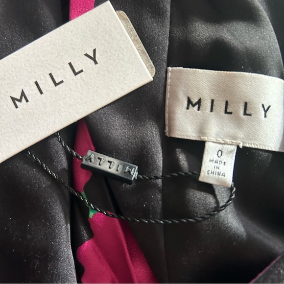 Milly Pleated Adrianna Dress - Picture 9 of 15